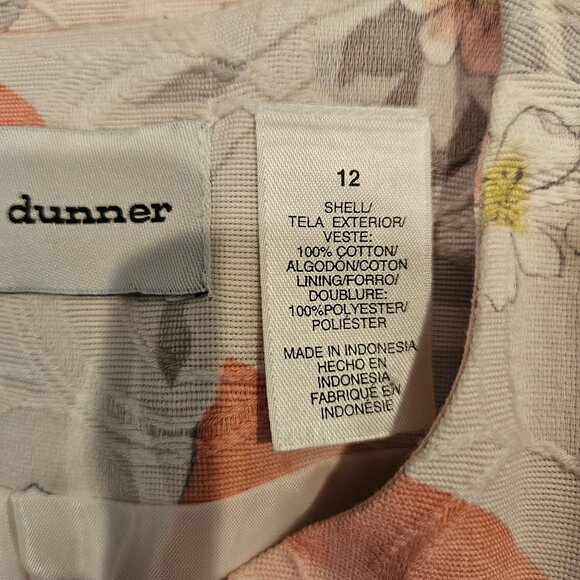 Alfred Dunner feminine floral formal jacket Womens 12 open career wedding party - Picture 8 of 9